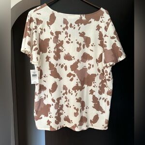 Cow print Buckle Shirt